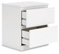 Onita Two Drawer Night Stand