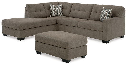 Mahoney 2-Piece Sectional with Ottoman