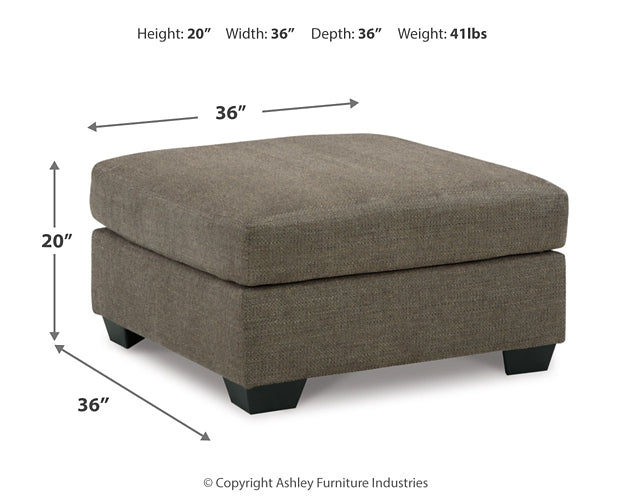 Mahoney 2-Piece Sectional with Ottoman