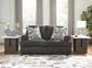 Karinne Sofa, Loveseat, Chair and Ottoman