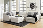 Huntsworth 4-Piece Sectional with Ottoman