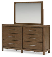 Load image into Gallery viewer, Cabalynn California King Upholstered Bed with Mirrored Dresser, Chest and Nightstand
