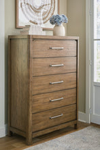 Load image into Gallery viewer, Cabalynn California King Upholstered Bed with Mirrored Dresser, Chest and Nightstand
