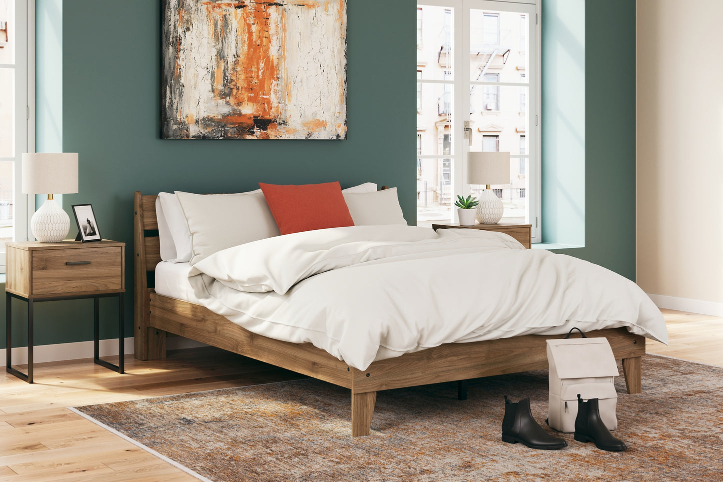 Deanlow  Platform Panel Bed